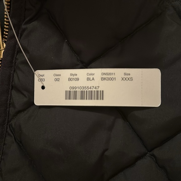 ✨NWT~J.Crew Black Puffer Vest✨ - Picture 4 of 4